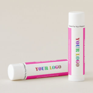 Your Company Logo Custom Text Promotional Lip Balm