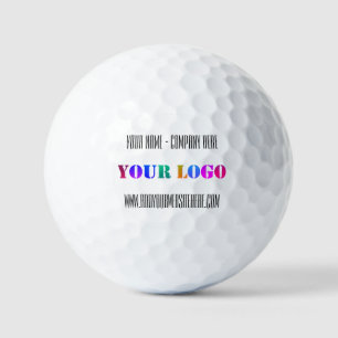 Your Company Logo Custom Text Stamps Golf Balls