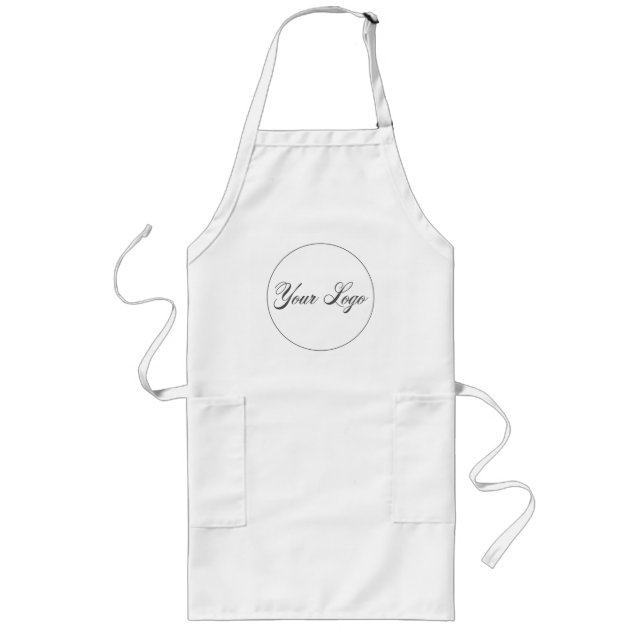 Your Company Logo Long Apron (Front)