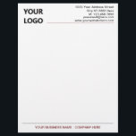 Your Company Logo Name Address Colors Letterhead<br><div class="desc">Choose Colors - Simple Personalized Modern Design Your Business Office Letterhead with Logo - Add Your Logo - Image / Address and Contact Information / Name - Company or Slogan - Tagline / more - Resize and move or remove and add elements - image / text with customization tool. Choose...</div>