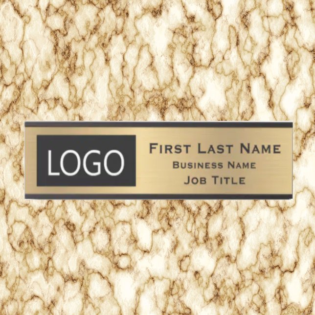 Your Company Logo Office Door Sign Gold (Creator Uploaded)