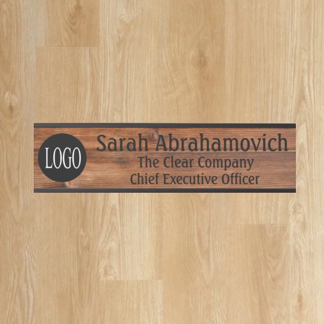 Your Company Logo Office Door Sign Long Name (Creator Uploaded)