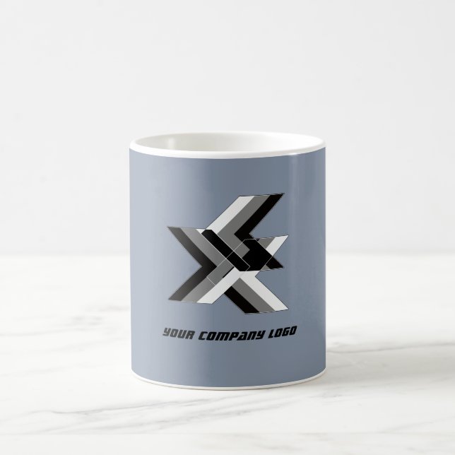 YOUR COMPANY LOGO,personalized,add your text Coffe Coffee Mug (Center)
