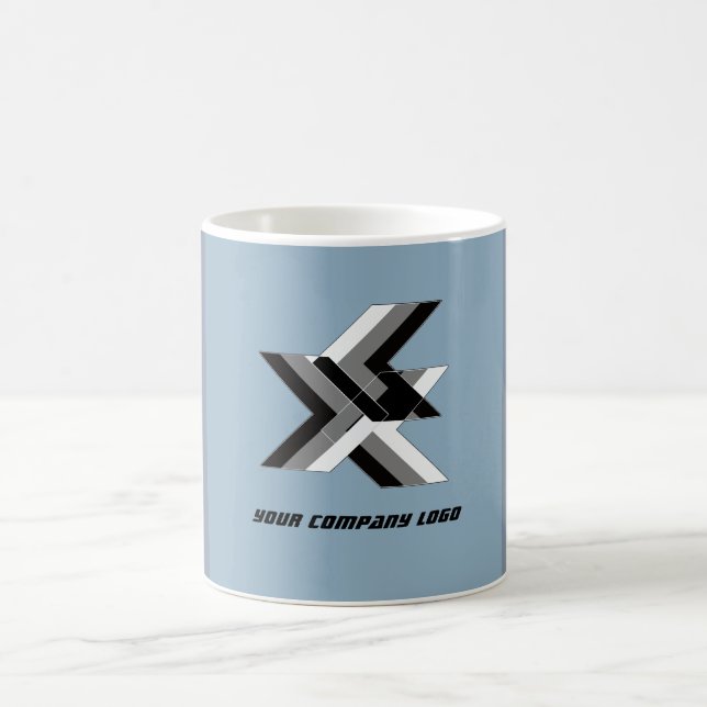 YOUR COMPANY LOGO,personalized,add your text Coffee Mug (Center)