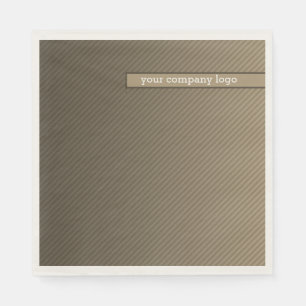 YOUR COMPANY LOGO,personalized Napkins