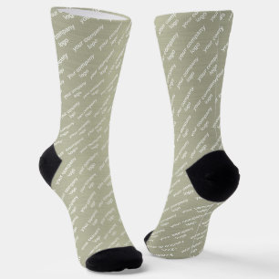 your company logo personalized neck tie socks