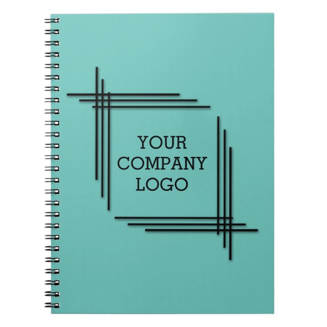 YOUR COMPANY LOGO,personalized Notebook (Front)