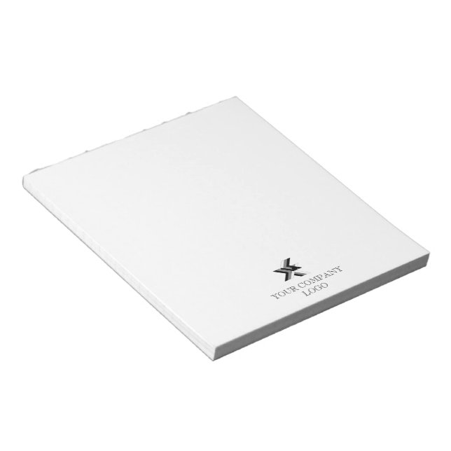 YOUR COMPANY LOGO,personalized Notepad (Angled)