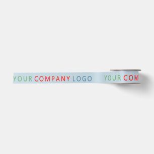 your company logo personalized   satin ribbon