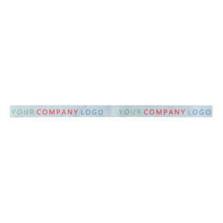 your company logo personalized satin ribbon