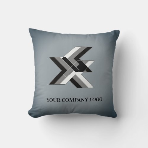 YOUR COMPANY LOGOpersonalized Throw Pillow
