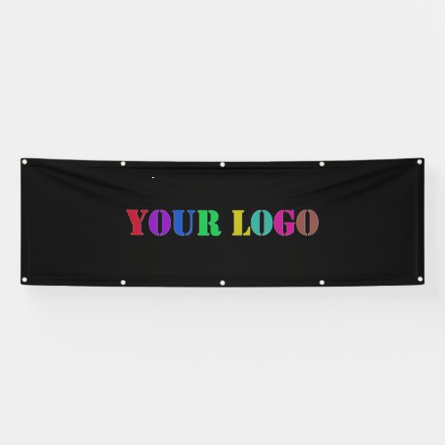 Your Company Logo Promotional Banner Choose Colors