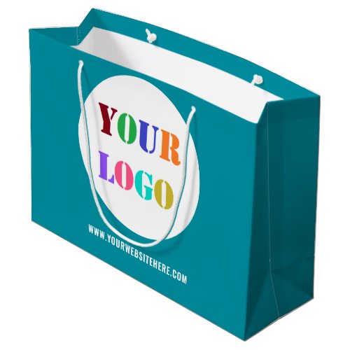 Your Company Logo Text Business Paper Shopping Bag