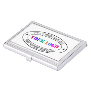 Your Company Logo Text Name Business Car Case