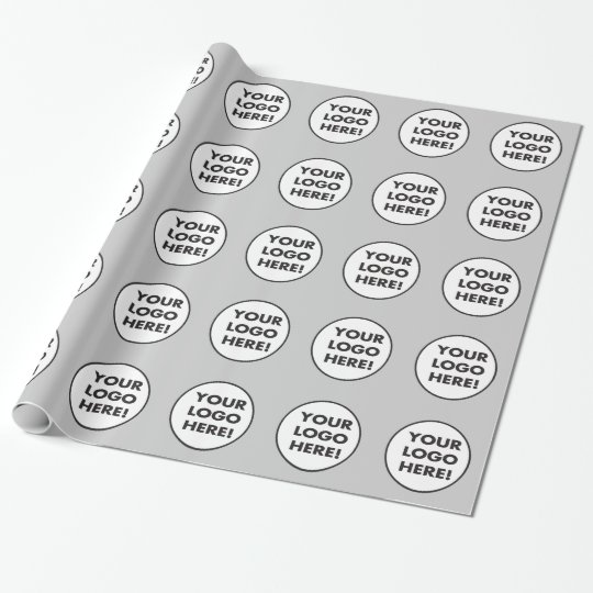 Your Company Logo Wrapping Paper
