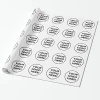 Your Company Logo Wrapping Paper