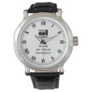 Your Company Name and Logo Simple Black and White Watch Your Company Name and Logo Simple Black and White Watch