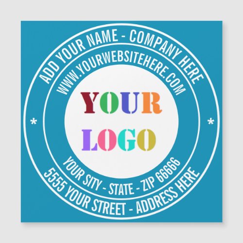 Your Company Promotional Magnetic Business Card