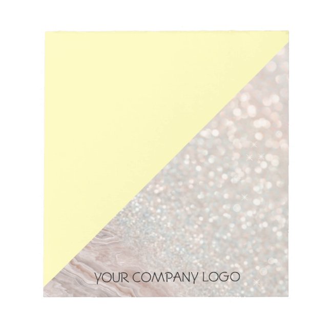 Your company's logo, personalized notepad (Front)