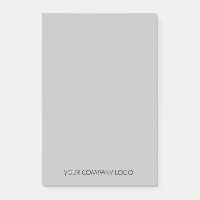 Your company's logo, personalized post-it notes (Front)