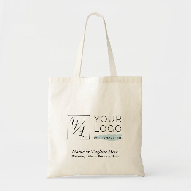 Your Corporate Logo and Customized Details Tote Bag (Front)