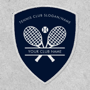 Your Country Club Name Tennis Team DIY Any Color Patch