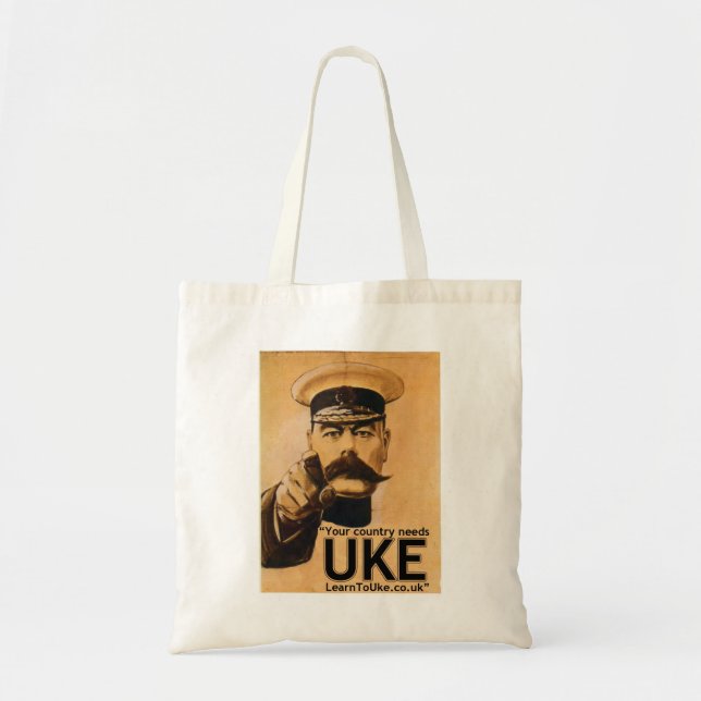 Your country needs UKE! Tote Bag (Front)