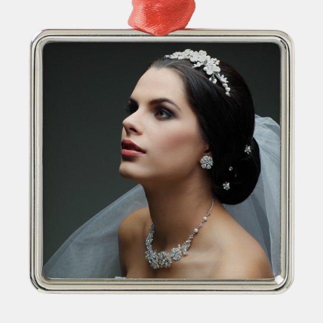 Your Creation Wedding, etc. Photo - SRF Metal Ornament (Front)