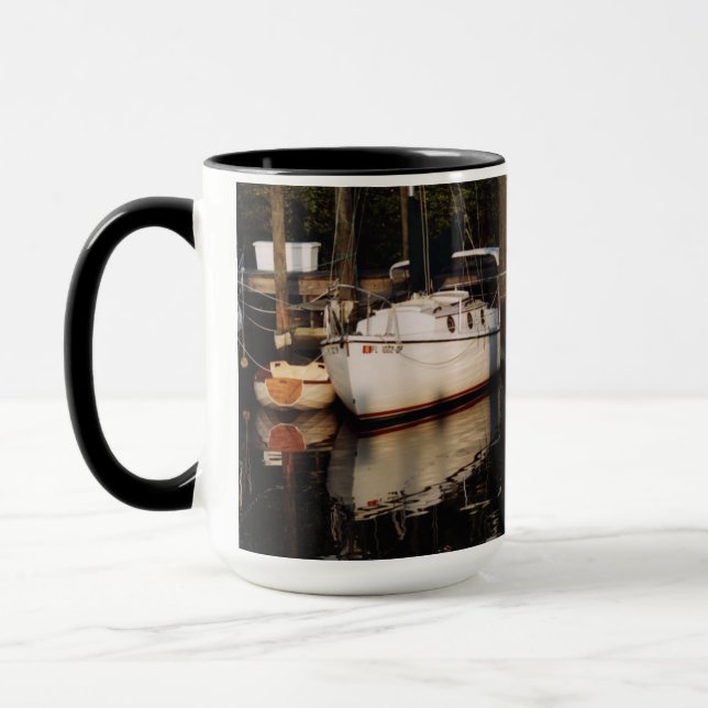 Your Custom Boating Coffee Mug (Left)