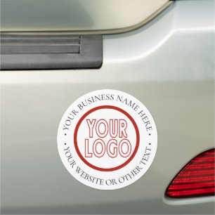 Your Custom Business Logo Advertisement Car Magnet