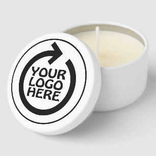 Your Custom Business Logo Mini Candle Favors