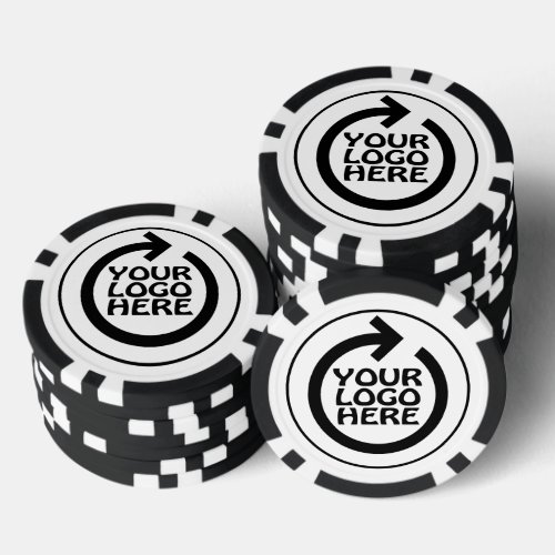 Your Custom Business Logo Poker Chips