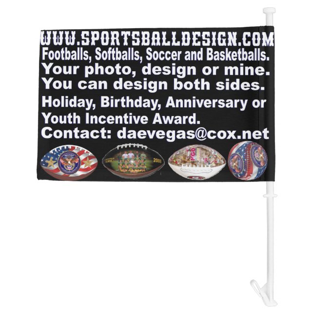 Your Custom Car Flag (Back)