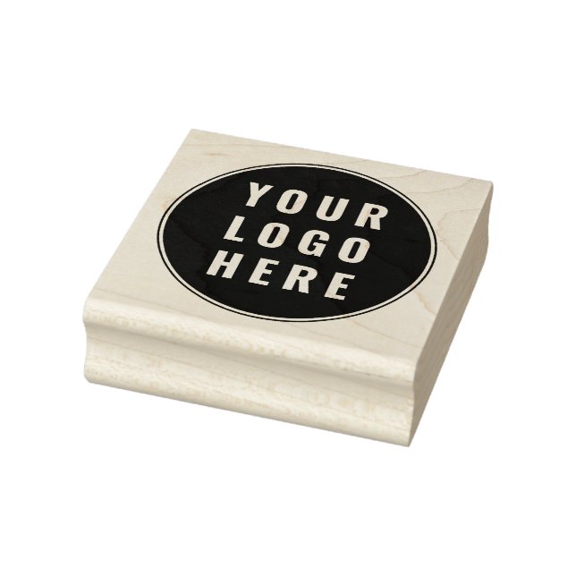 Your Custom Circle Business Logo Rubber Stamp (Stamp)
