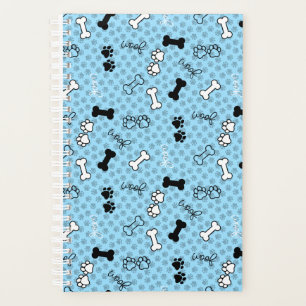 Your Custom Color, Dog Print Design Planner