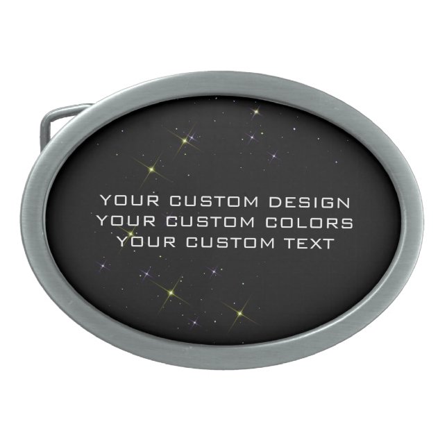 Your Custom Design - Belt Buckle (Front)