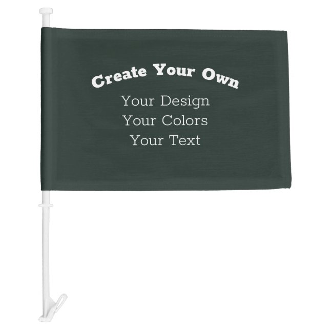 Your Custom Design - Create Your Own Car Flag (Front)