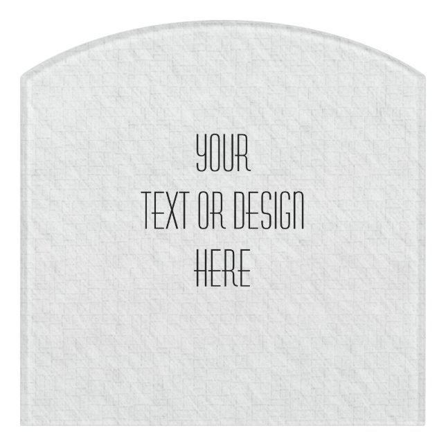 Your Custom Design - Door Sign (Contour Front)