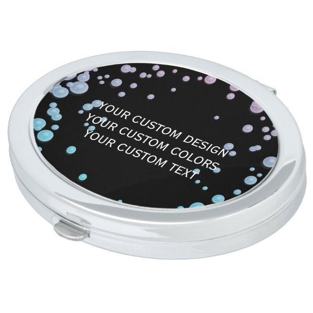 Your Custom Design Here - Compact Mirror (Turned)