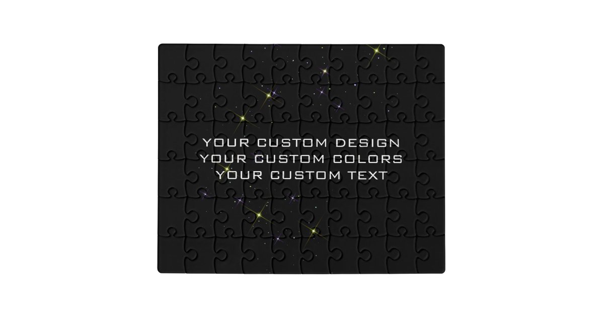 Your Custom Design Jigsaw Puzzle Zazzle