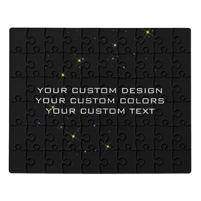 Your Custom Design - Jigsaw Puzzle (Puzzle Horizontal)