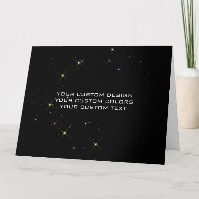 Your Custom Design - Letterpress Thank You Card (Front)
