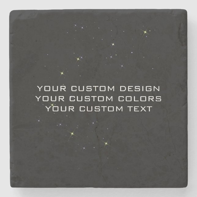 Your Custom Design - Stone Coaster (Front)