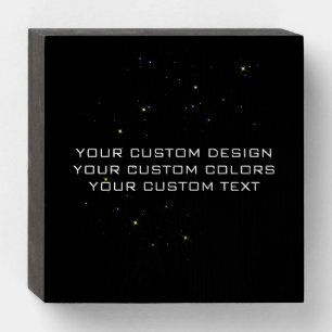Your Custom Design - Wooden Box Sign