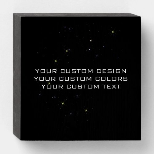 Your Custom Design _ Wooden Box Sign