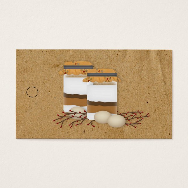 Your Custom Jar Mix Recipe Hang Tag (Front)