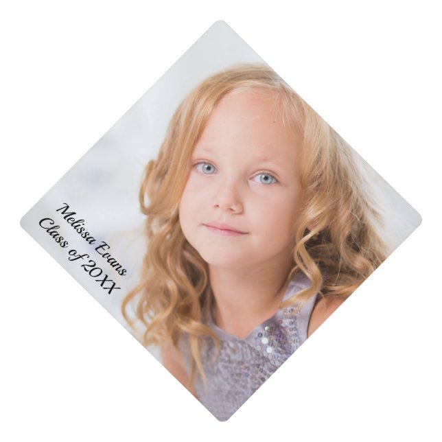 Your Custom Kindergarten Graduation Cap Topper (Front)