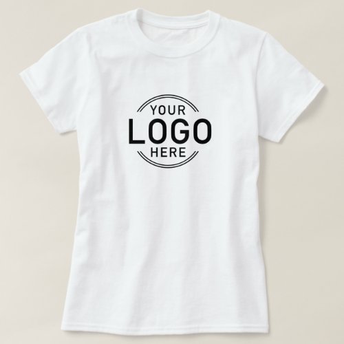 Your Custom Logo Front and Back Business Corporate T_Shirt