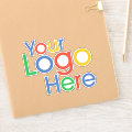 Your Custom Logo Here | Computer Office Sticker | Zazzle