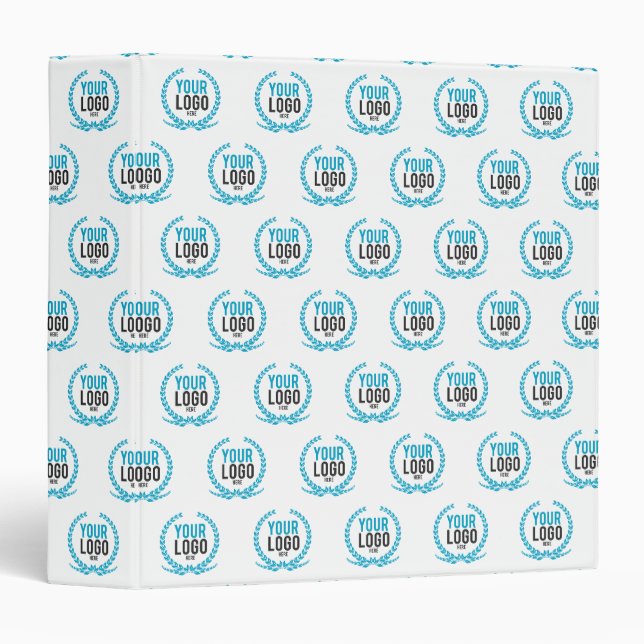 Your Custom Logo | Image All Over Patterned 3 Ring Binder (Front/Spine)